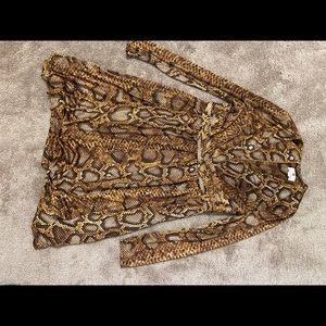 Altuzarra for Target snakeskin dress
